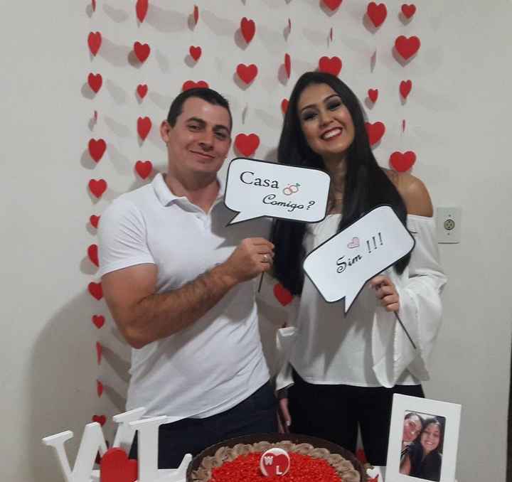  Decoração do noivado - 1