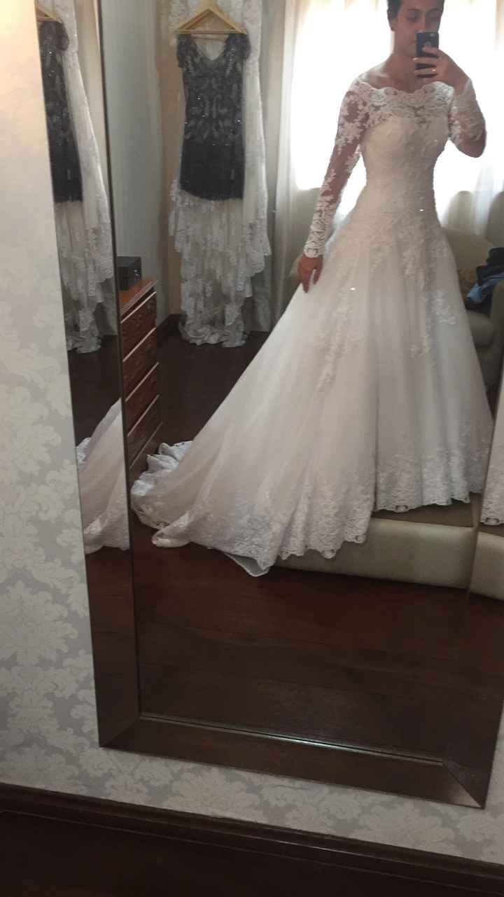  Provando o vestido dos sonhos, veem ver ♥️ - 1