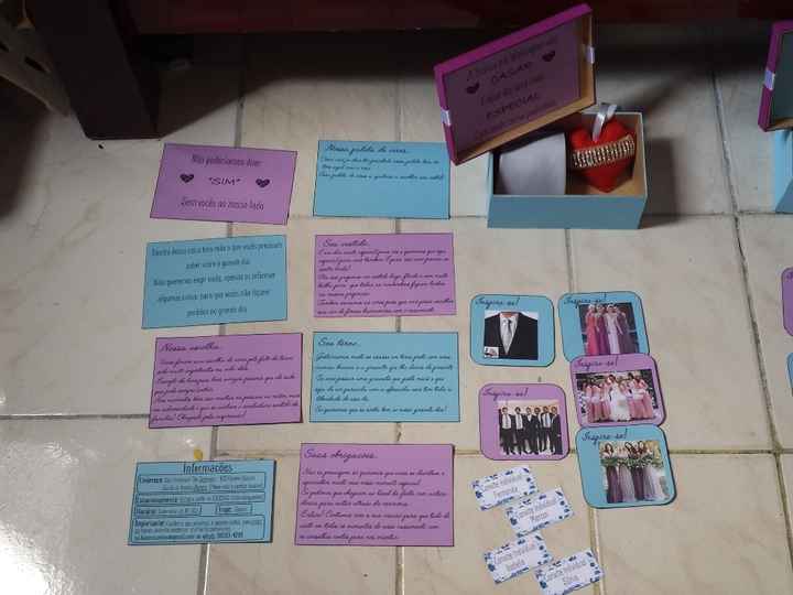 Cards com informação