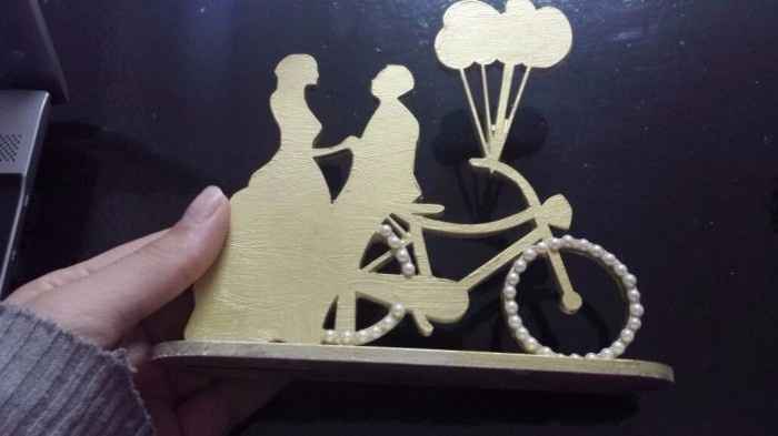 Topo de bolo em MDF 