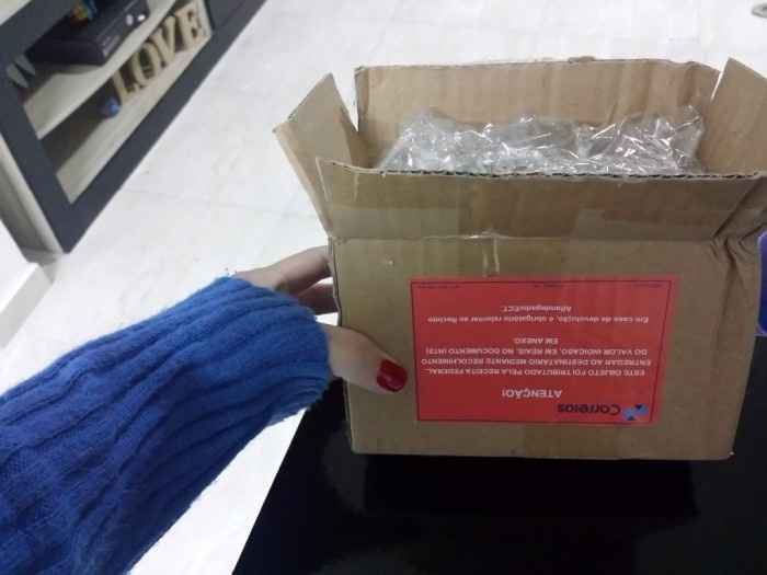 Chegou tudo certo