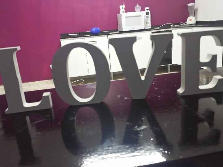 Letras em mdf