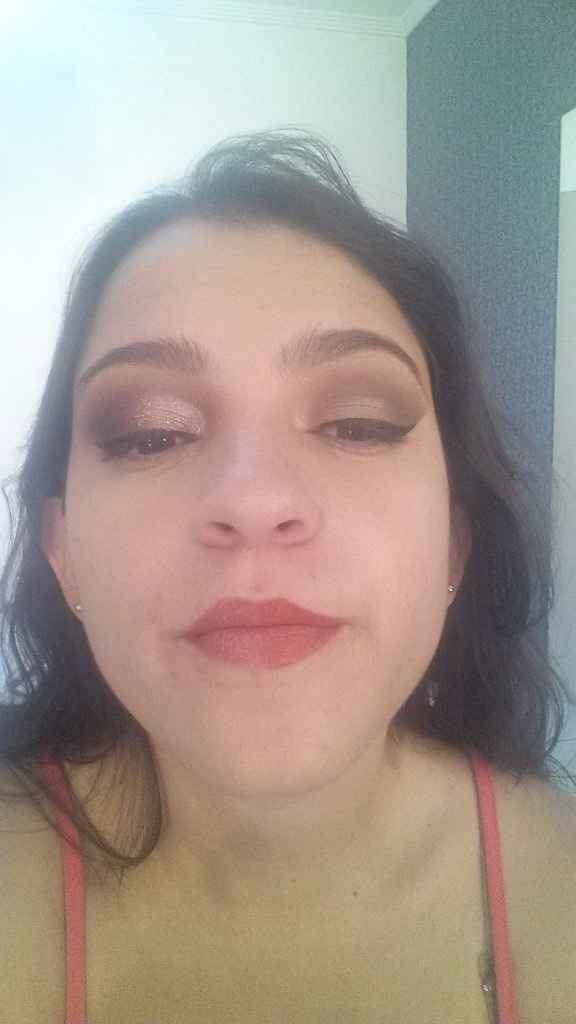 Maquiagem - ignore a cara feia kkkkk
