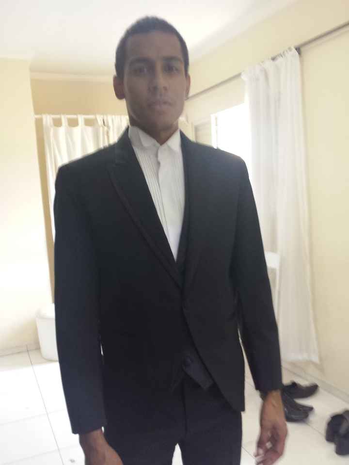 Terno slim sem ajuste