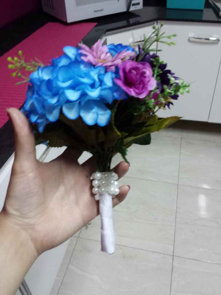 Mini bouquet para jogar