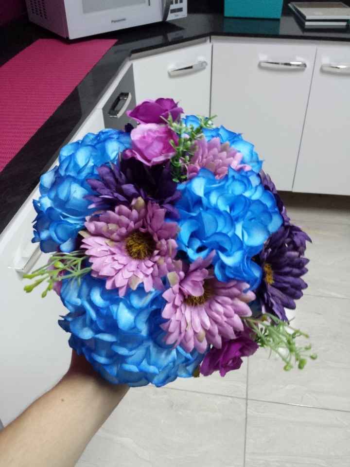 Mini bouquet para jogar