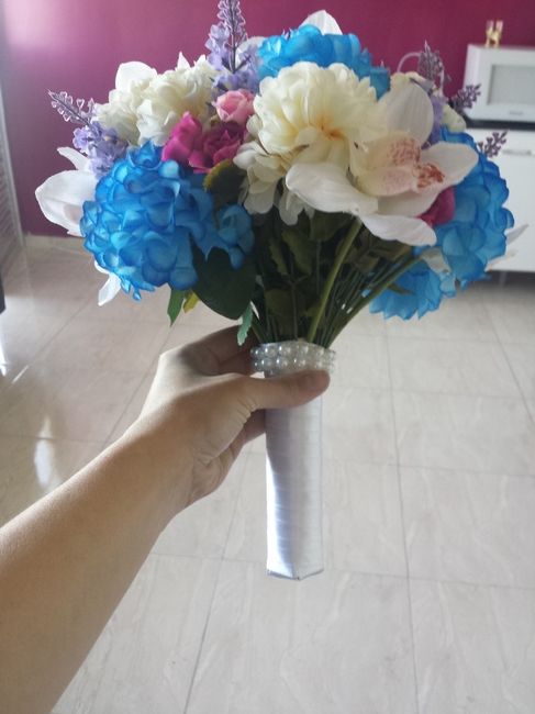 Toque de azul