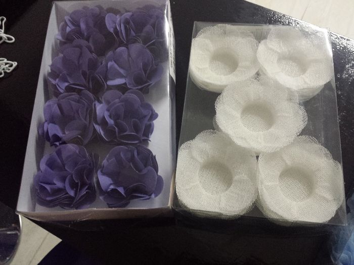 Roxo mais forte com branca