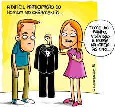 O papel do noivo