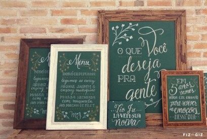 Lousa na decor