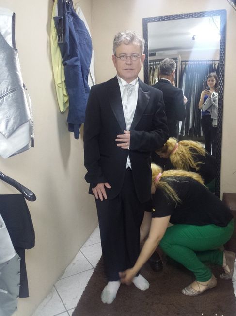 Roupa do pai R$150