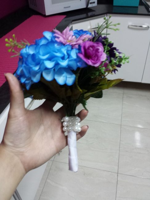 Mini bouquet para jogar