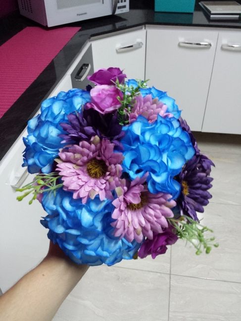 Mini bouquet para jogar