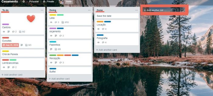 Organizador Trello 4