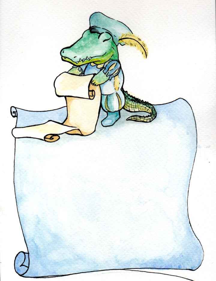 Aquarela escaneada