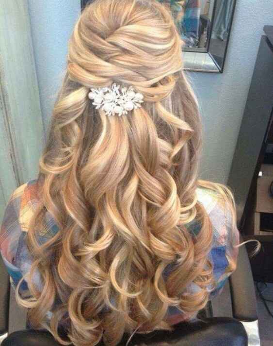 Penteado semi preso - 3