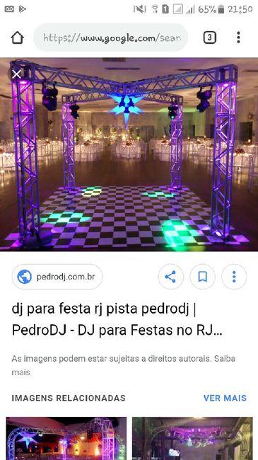 Estruturas para pista de Dança - 1