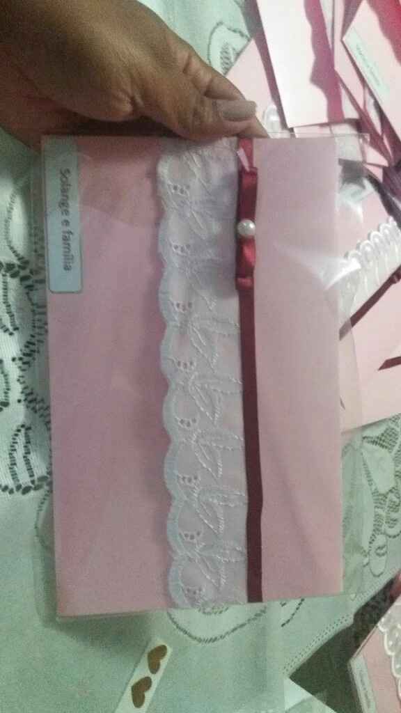 Meus convites 😍 - 1
