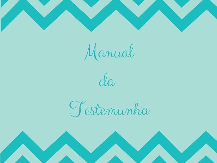 Manual dos padrinhos