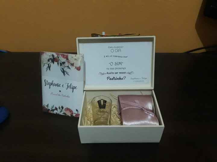 Lembrancinhas Padrinhos - 3