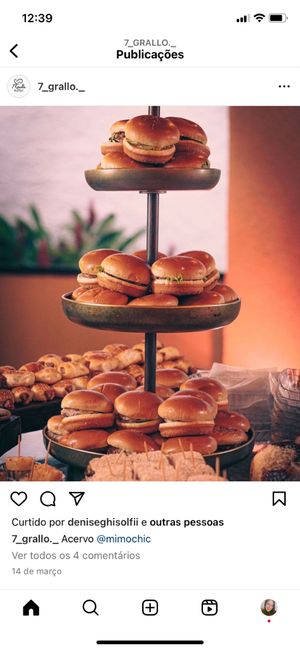 Alguma noivinha me indica um fornecedor de comidas tipo fast Food p casamento? 1