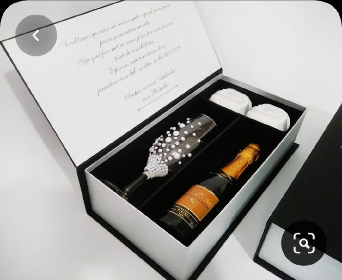 Opções de presentes para os padrinhos 2