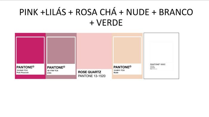 Qual a cor de seu casamento? 12