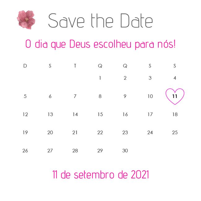 Meu calendário do manual! 2