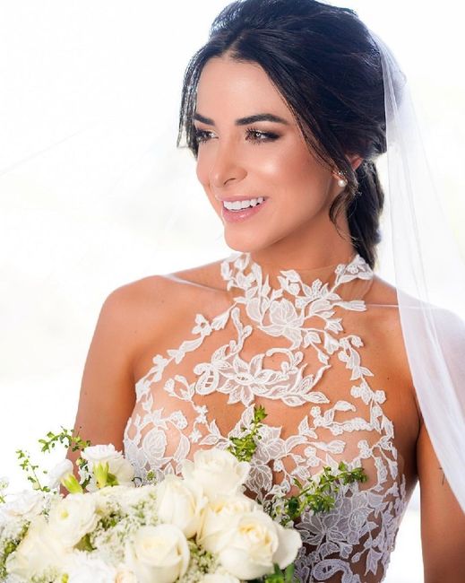 Penteado trança e véu 5