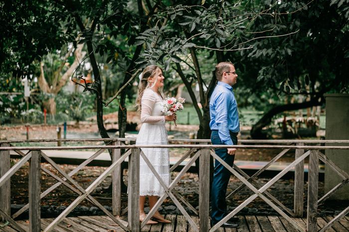 Nosso civil wedding + First look 3