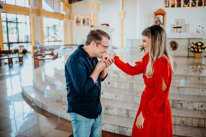 Pedido de casamento surpresa em ensaio fotográfico "fake" - 3