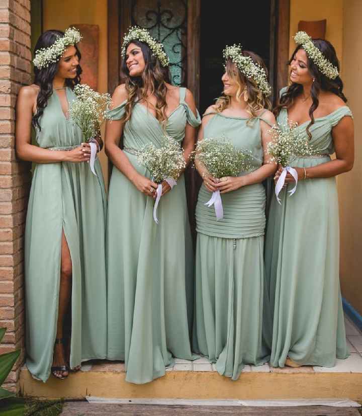 Demoiselles: buquê x corsage x plaquinhas - 2