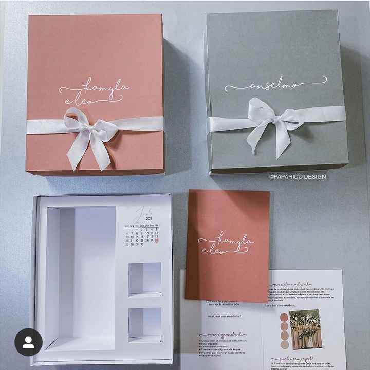 Opções de presentes para os padrinhos - 1
