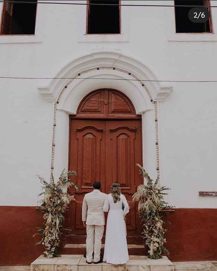 Casamento rústico na igreja ? - 2