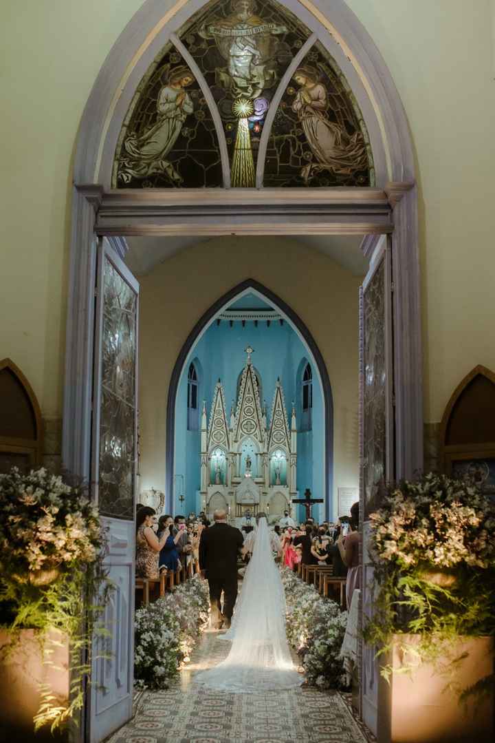 Igreja pequena: véu médio ou catedral? - 1