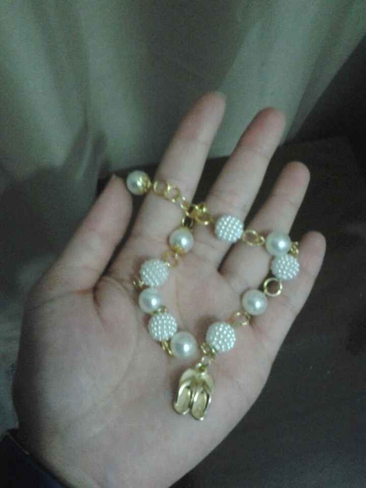 Pulseiras para as madrinhas - 2