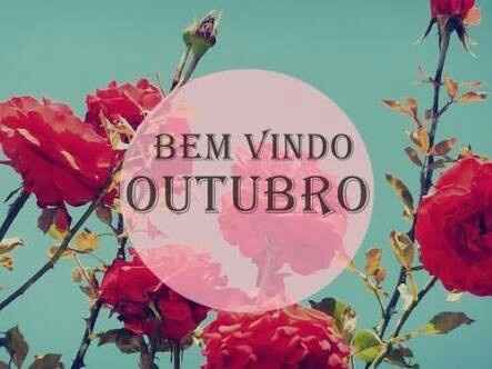 Bem vindo outubro!!!#6dias - 2