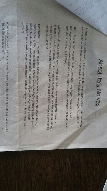 Dia da noiva - 1