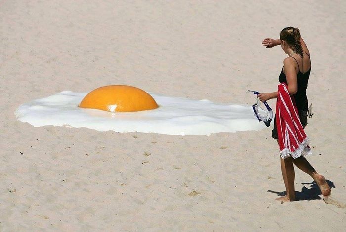 ovo frito na lua d emel kakaka