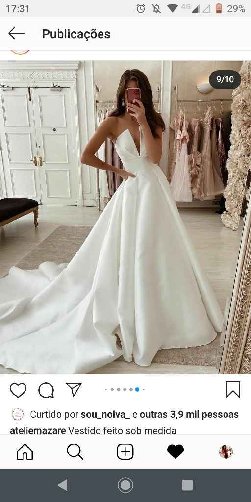 Vestido de noiva. - 1