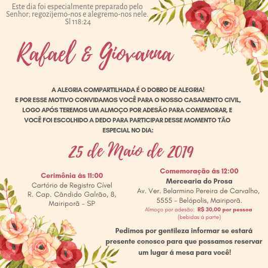 Casamento por adesão - 2
