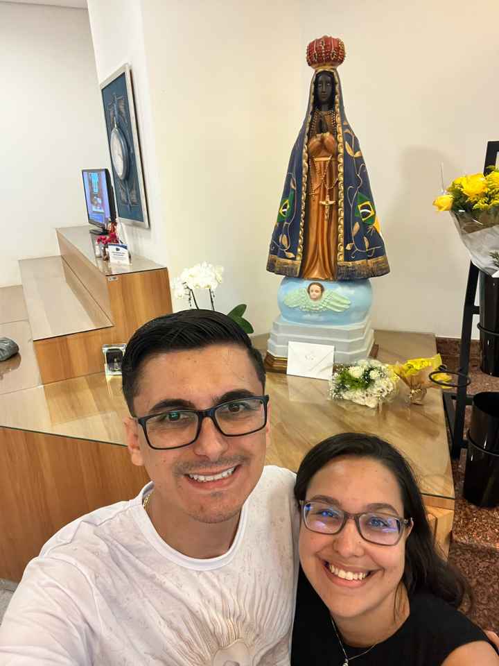 Pré Wedding na Basílica de Nossa Senhora Aparecida Mih ❣️gera - 1