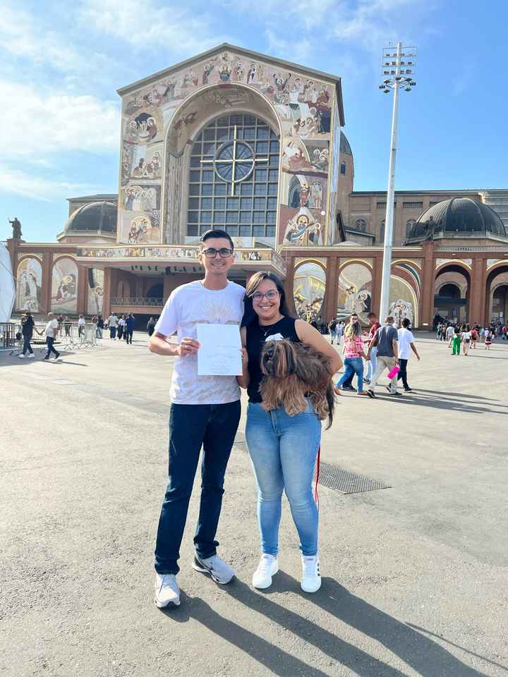 Pré Wedding na Basílica de Nossa Senhora Aparecida Mih ❣️gera - 3