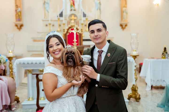 Nosso grande dia chegou, casamos. 👰🏻‍♀️🤵🏻🤍✨💐 - 4
