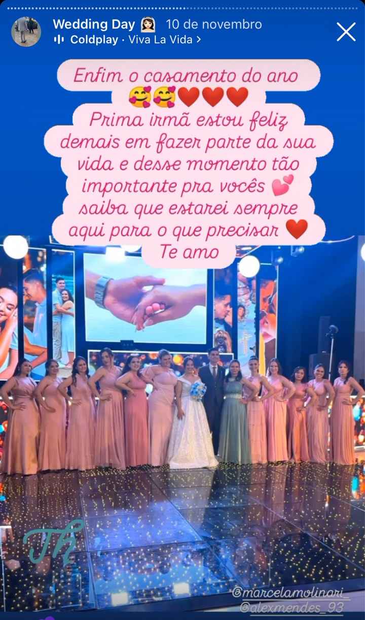 Determinar a cor do vestidos das madrinhas? - 1
