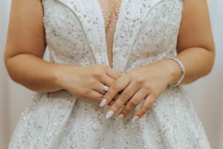 Unha para casamento - 1