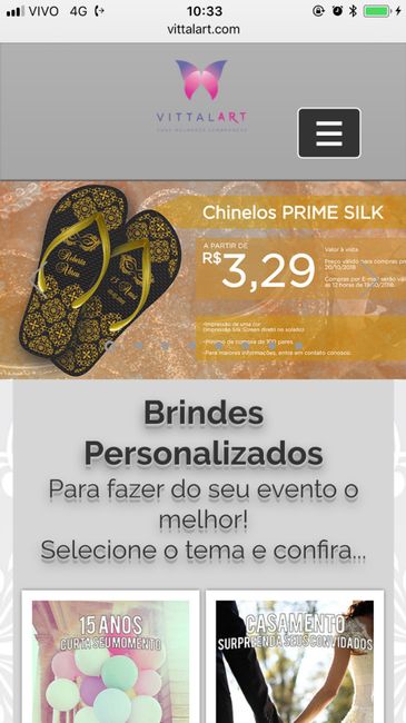 Chinelos personalizados - 1