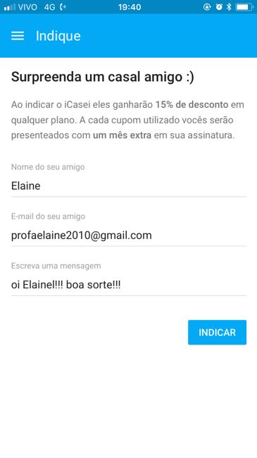 Site de casamento - 1