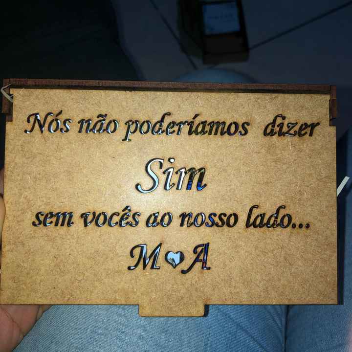Convite de Padrinhos e Florista - 1