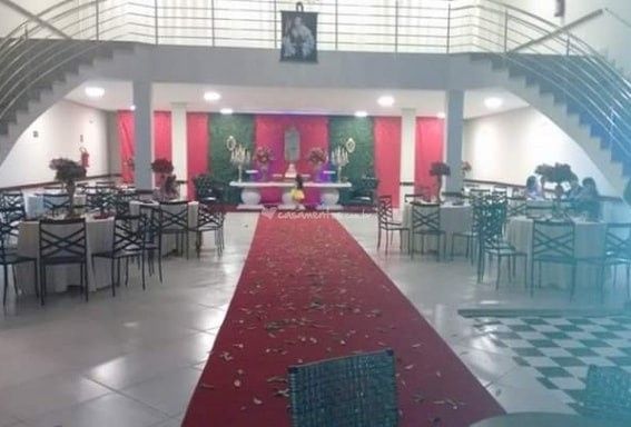 Salão onde sera minha festa.